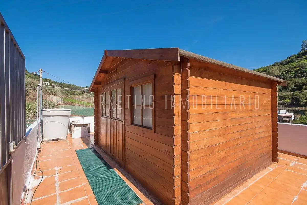 Terraza de Casa o chalet en venta en Moya (Las Palmas) con Jardín privado, Terraza y Trastero