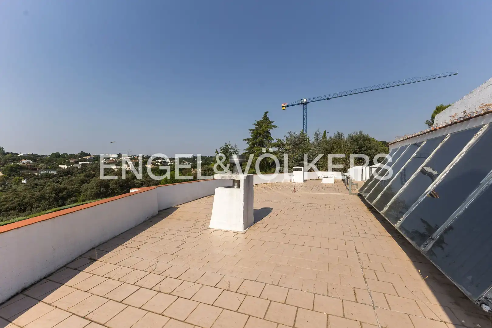 Terrace of Houses for rent in Ciudalcampo  with Air Conditioner, Heating and Private garden