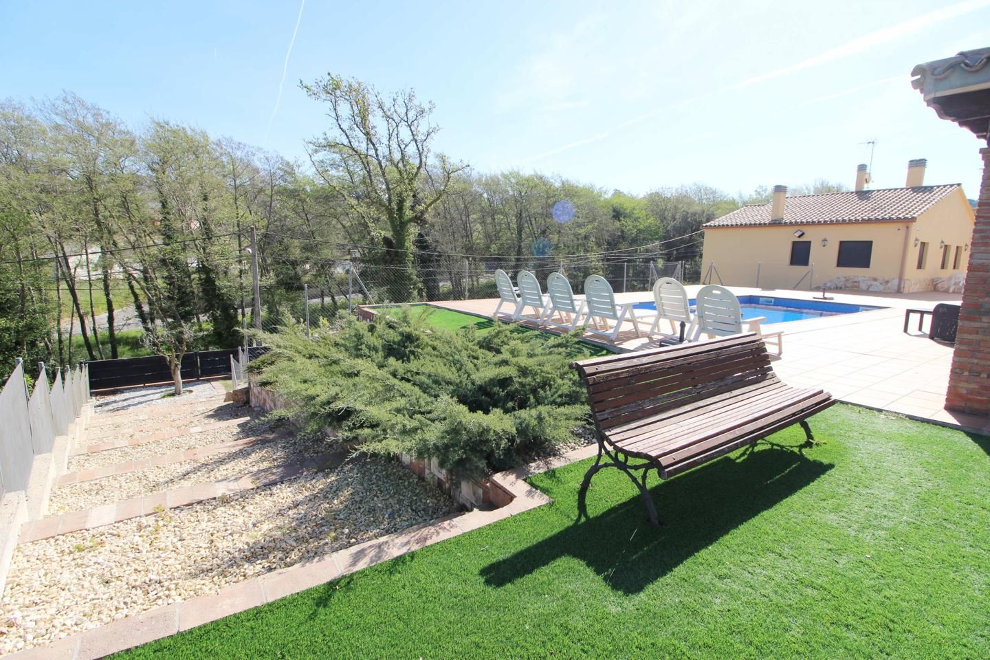 Swimming pool of House or chalet for sale in Maçanet de la Selva  with Private garden, Terrace and Swimming Pool