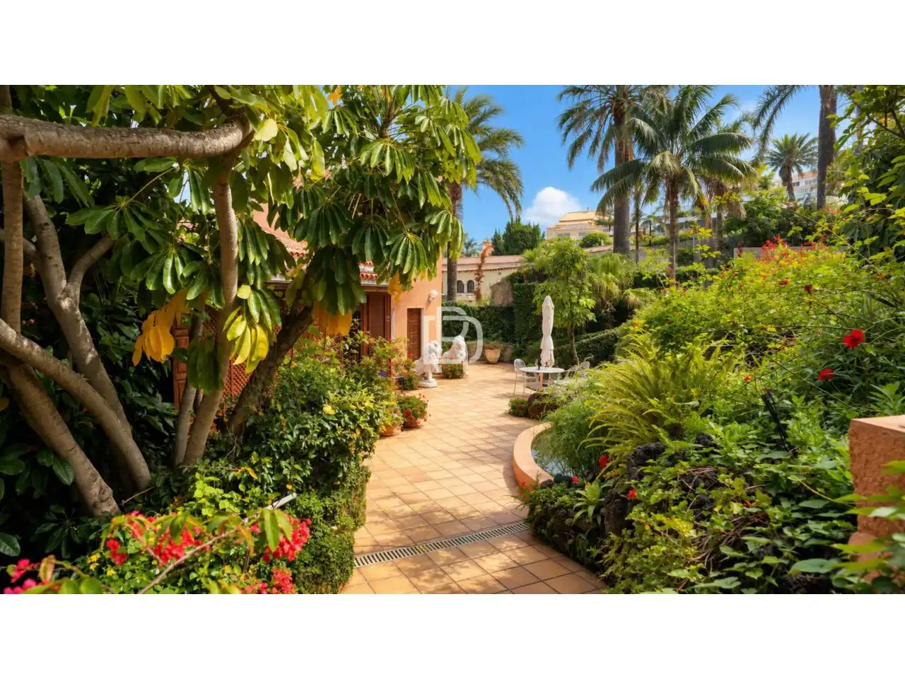 Jardí de Casa o xalet en venda en Santa Catalina