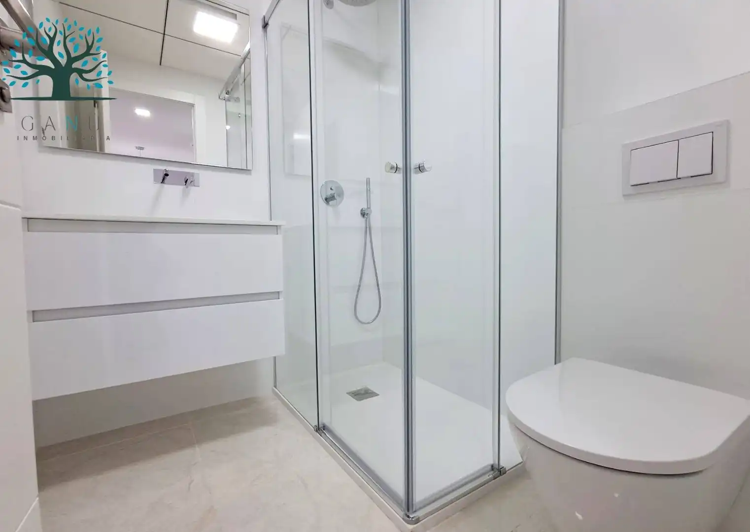 Bany de Apartament en venda en Mazarrón amb Calefacció, Jardí privat i Terrassa