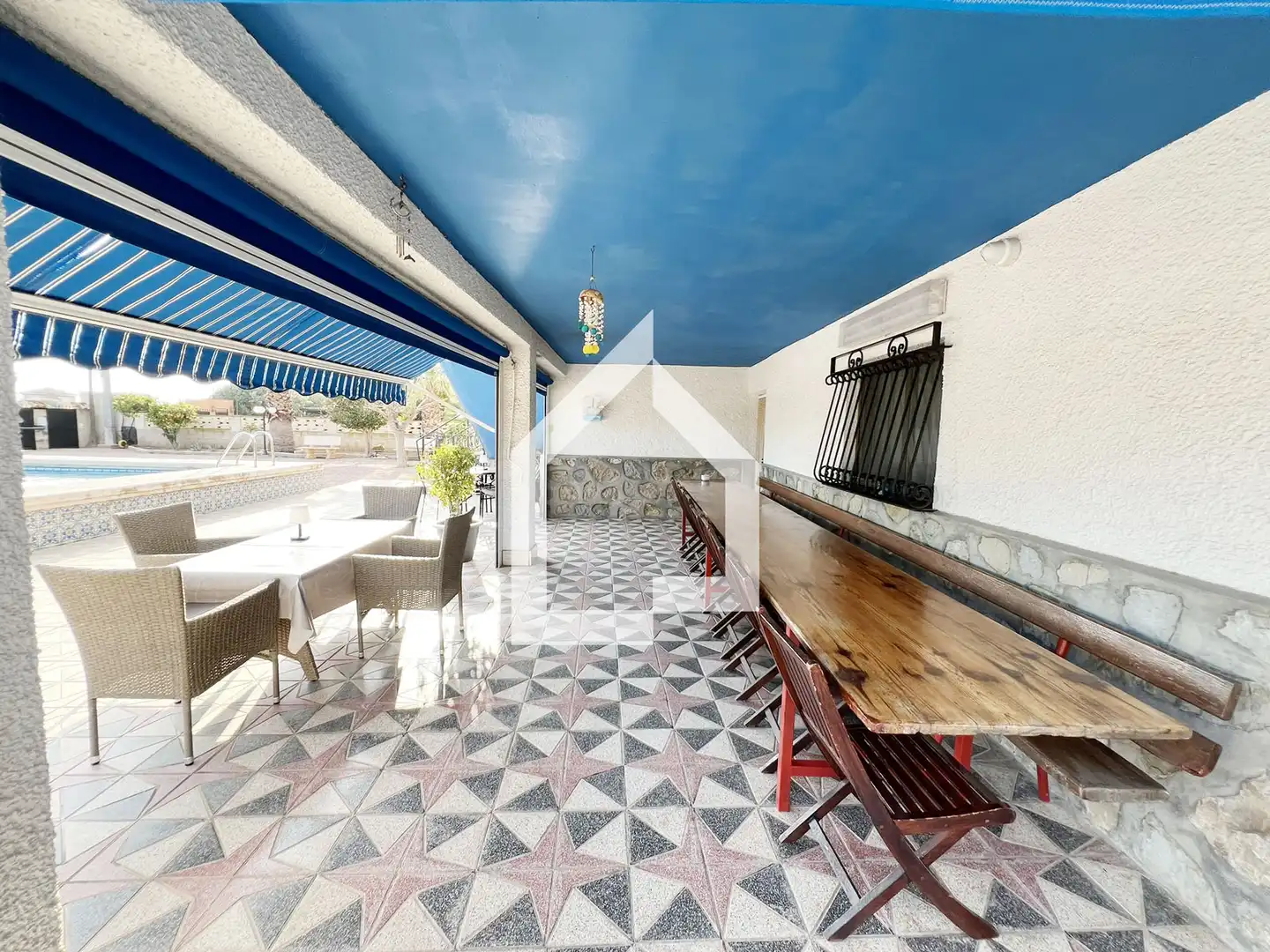 Terraza de Casa o chalet en venta en San Vicente del Raspeig / Sant Vicent del Raspeig con Jardín privado, Terraza y Trastero