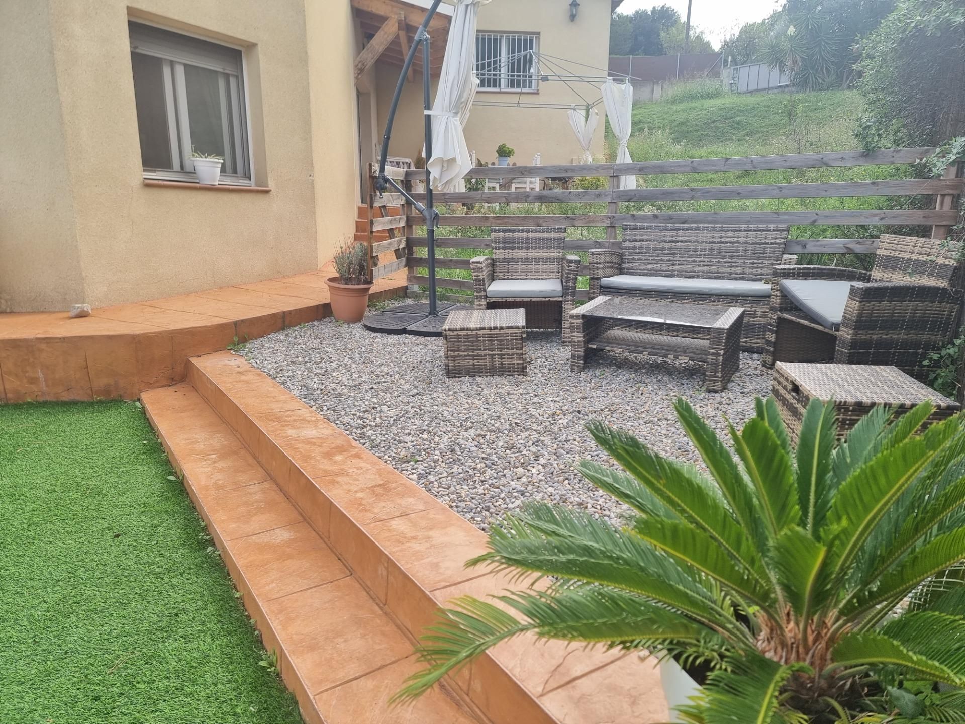 Terrassa de Casa o xalet en venda en Lliçà de Vall amb Aire condicionat, Calefacció i Jardí privat