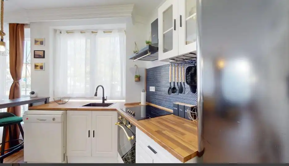 Cocina de Apartamento en venta en Nerja con Aire acondicionado