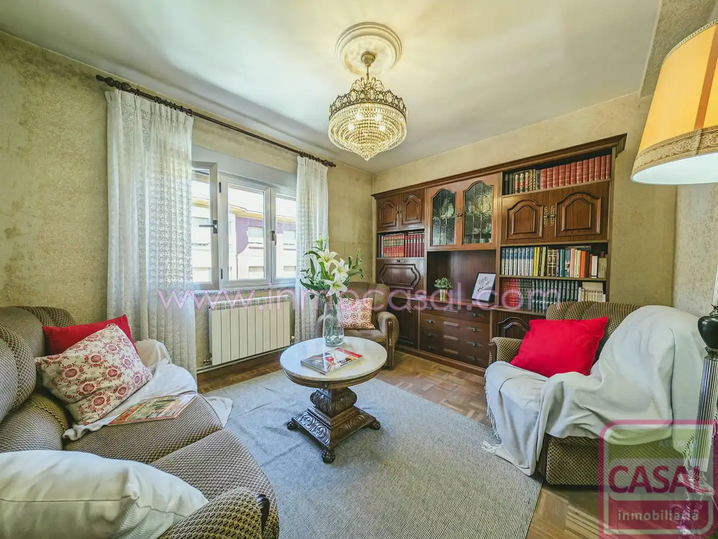 Living room of Flat for sale in Mieres (Asturias)  with Heating and Furnished