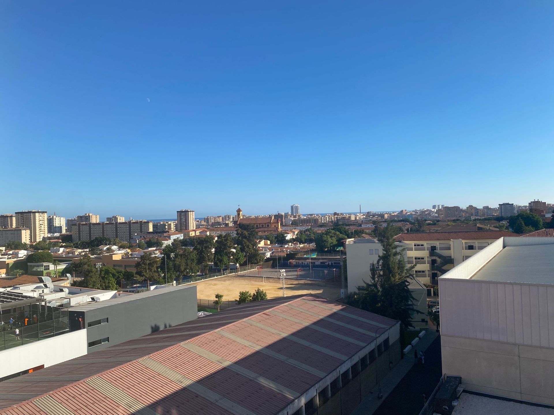 Vista exterior de Pis en venda en Málaga Capital amb Aire condicionat i Terrassa