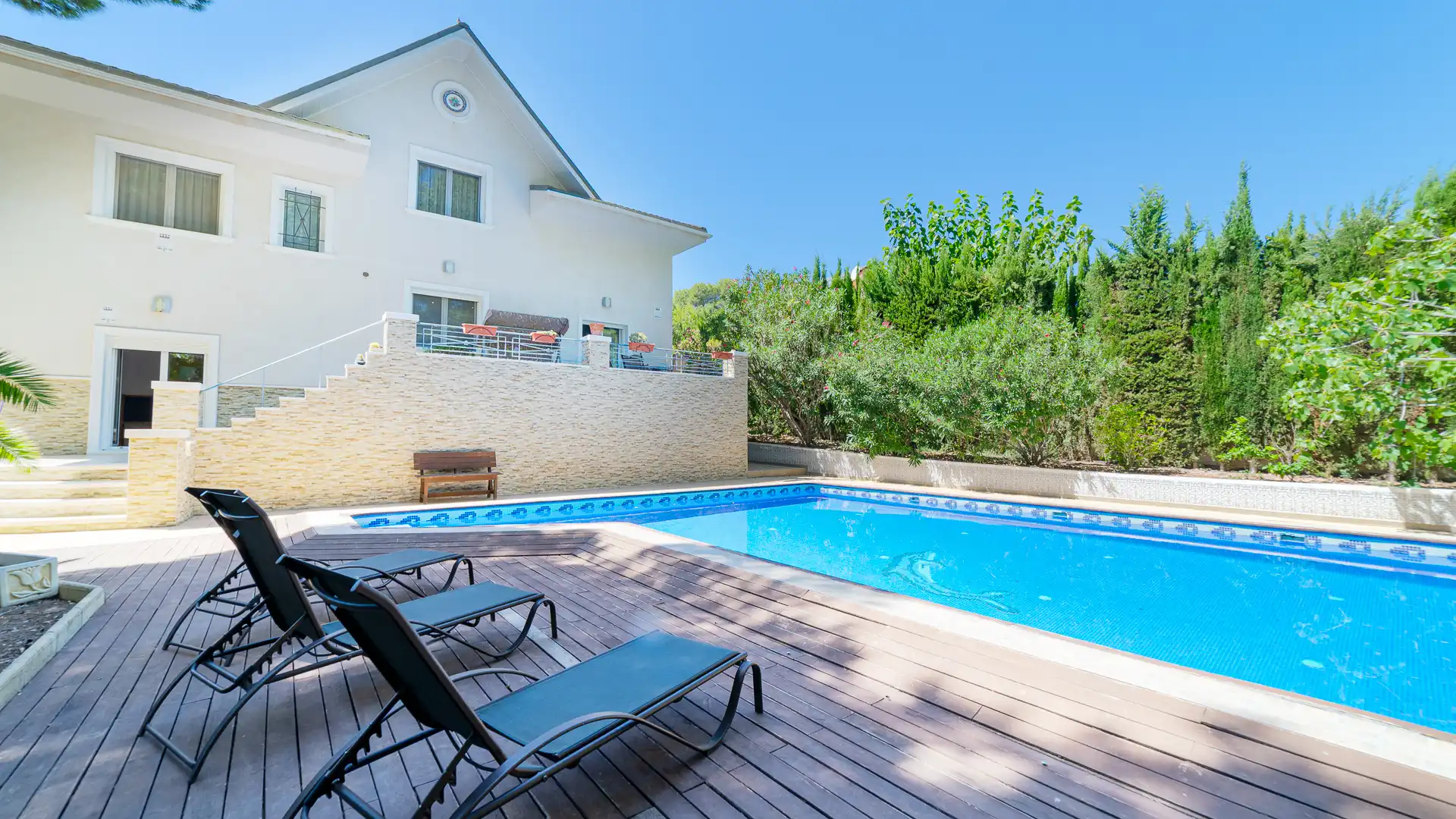 Piscina de Casa o chalet en venta en Pilar de la Horadada con Aire acondicionado, Calefacción y Jardín privado