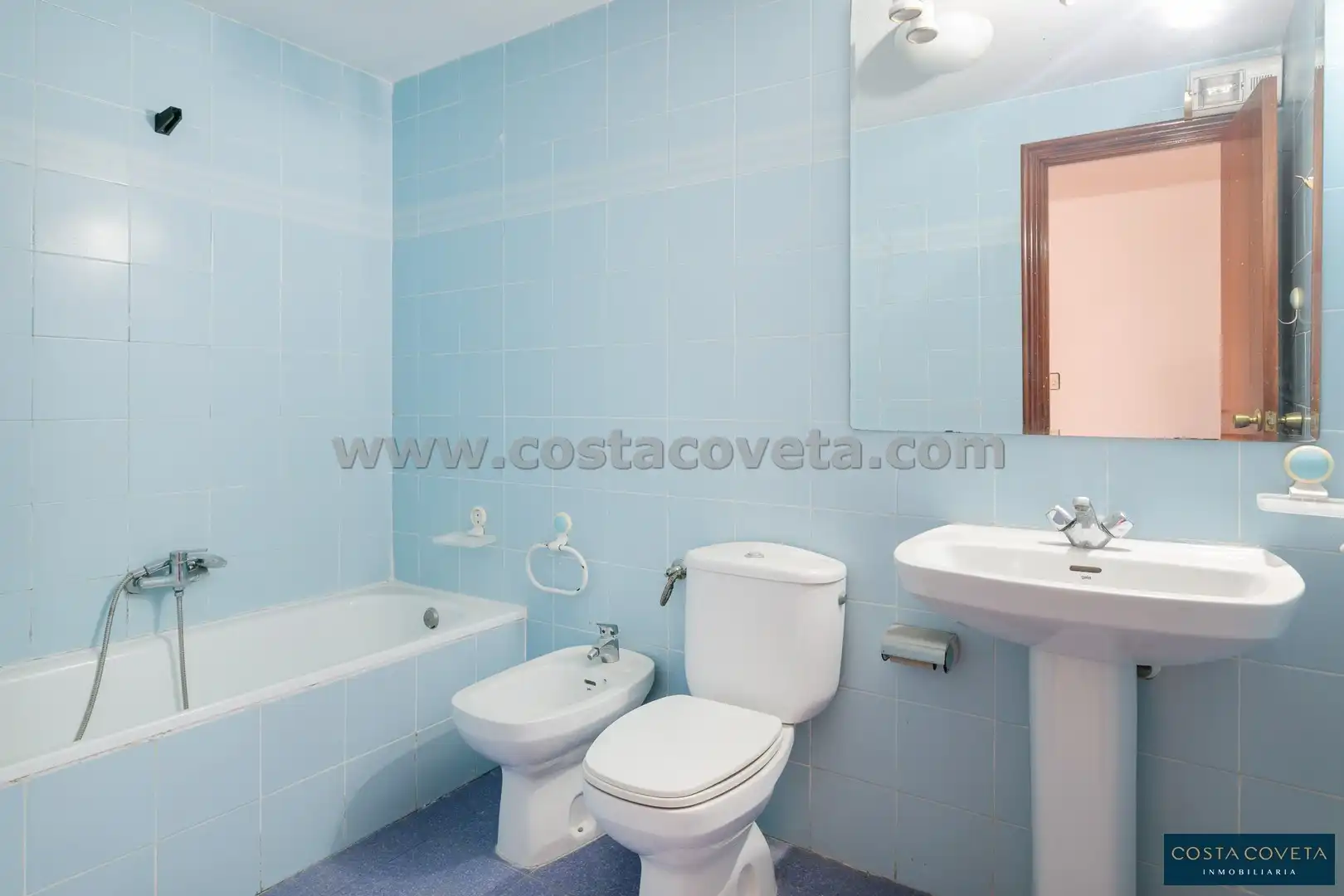Bany de Apartament en venda en Villajoyosa / La Vila Joiosa amb Terrassa i Balcó
