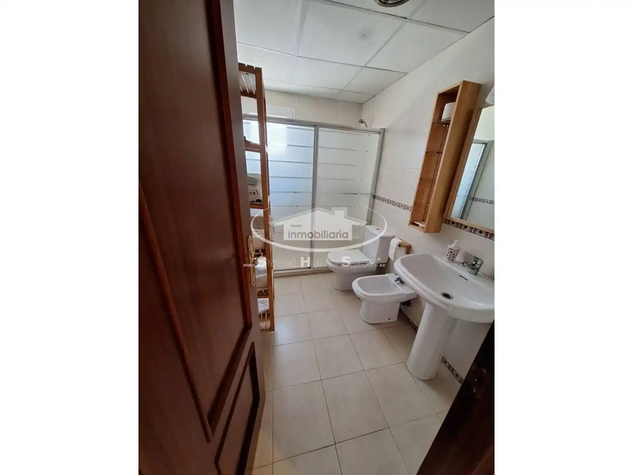 Badezimmer von Wohnung zur Miete in Sanlúcar de Barrameda mit Klimaanlage und Möbliert