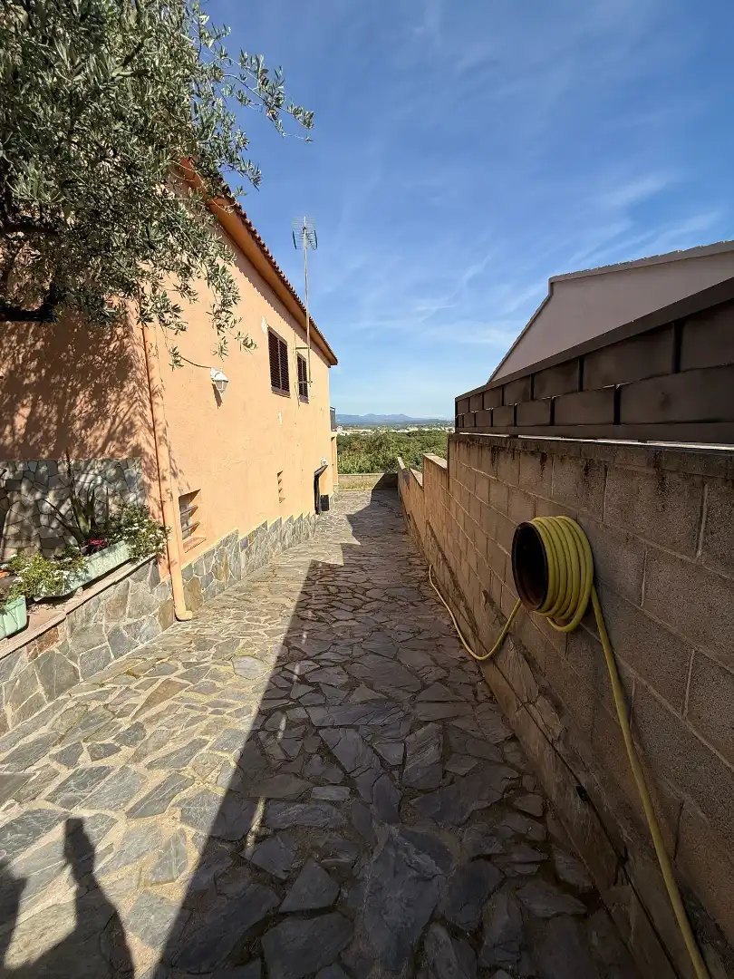 Vista exterior de Casa o chalet en venta en Palafolls con Calefacción y Jardín privado