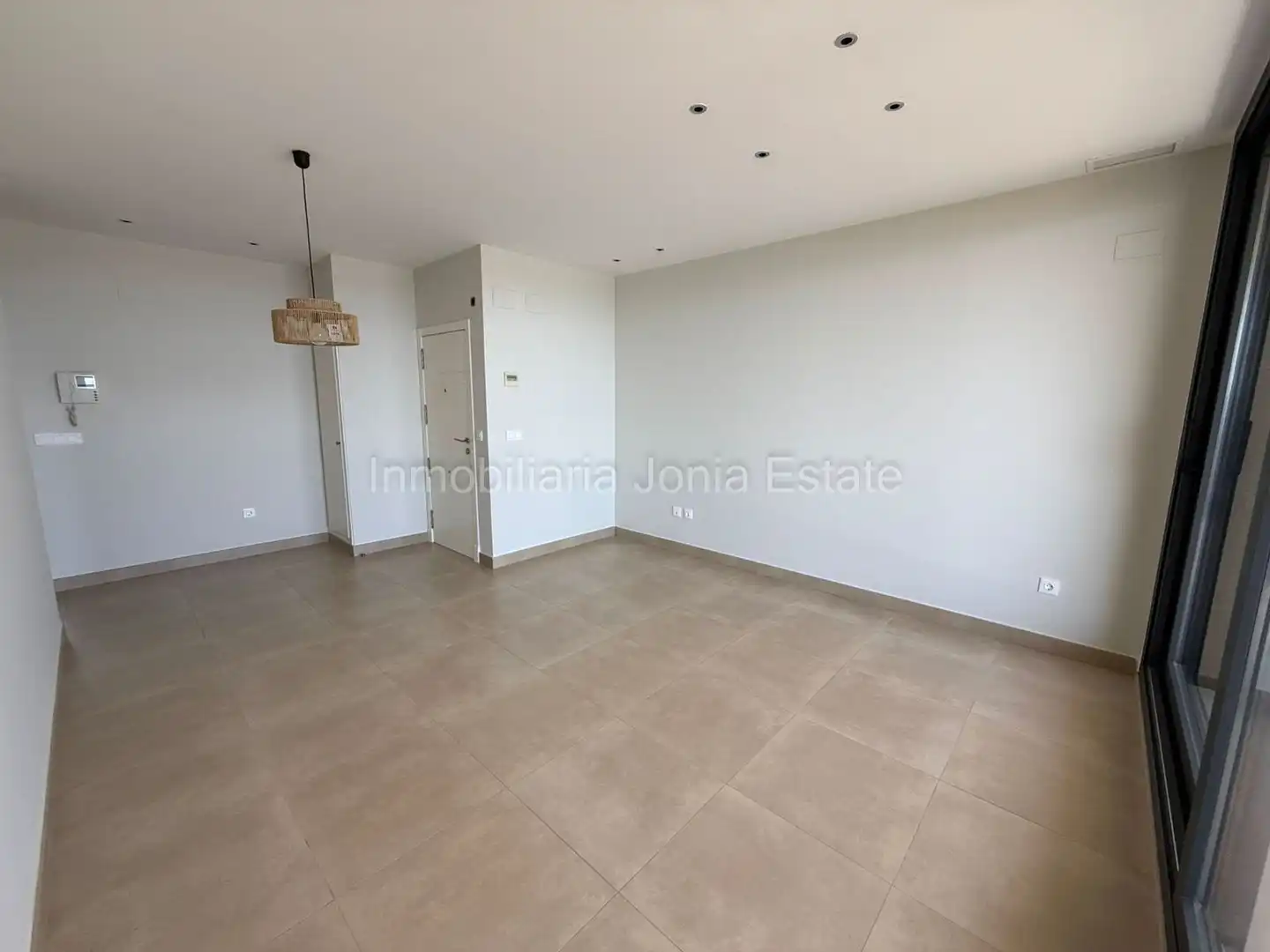 Sala d'estar de Apartament de lloguer en Villajoyosa / La Vila Joiosa amb Aire condicionat, Jardí privat i Terrassa