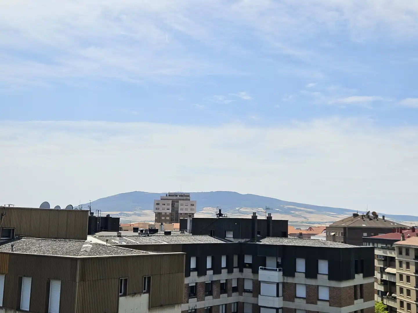 Exterior view of Attic for sale in  Pamplona / Iruña  with Heating, Parquet flooring and Terrace