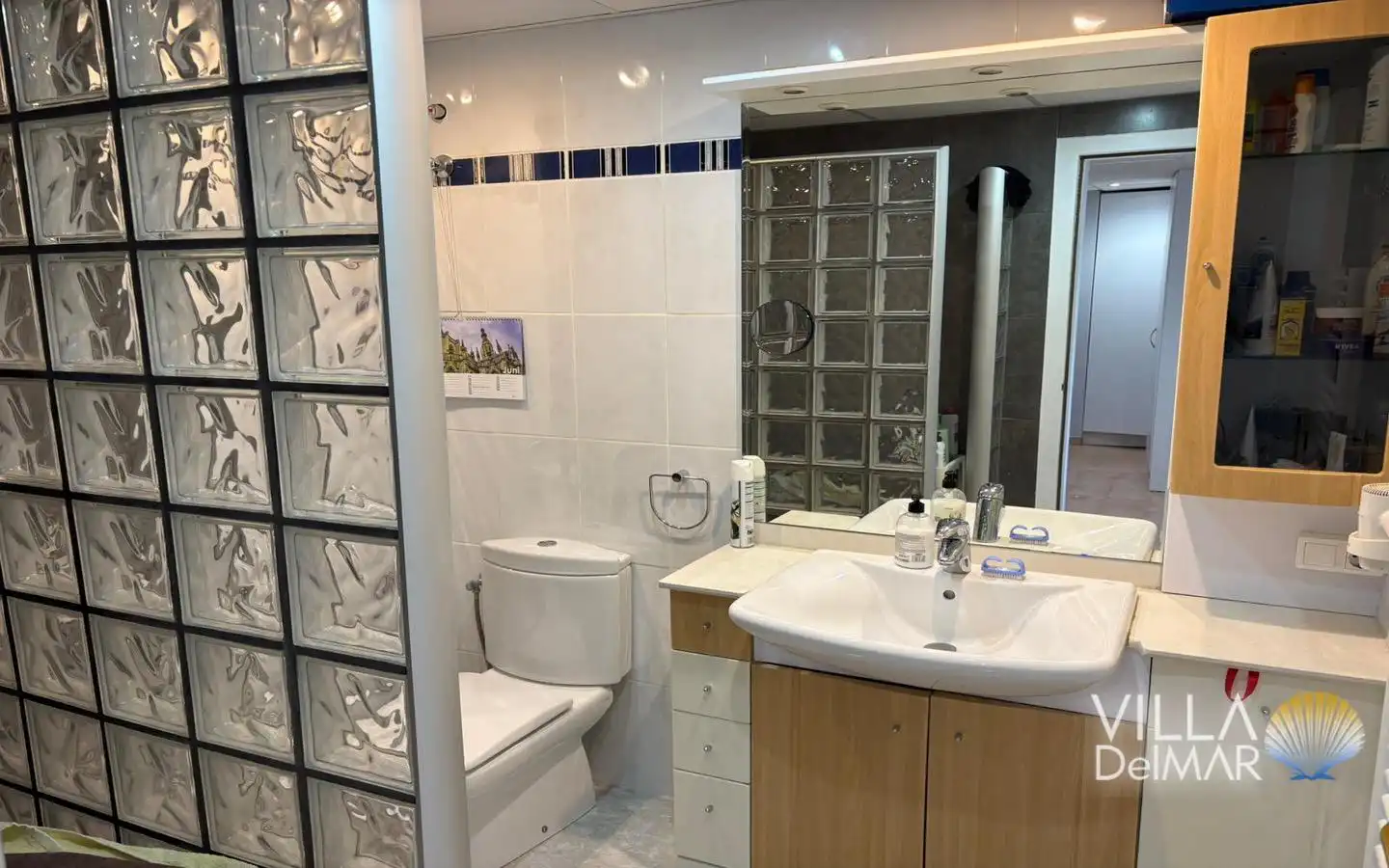 Bany de Apartament en venda en Calpe / Calp amb Aire condicionat, Calefacció i Terrassa