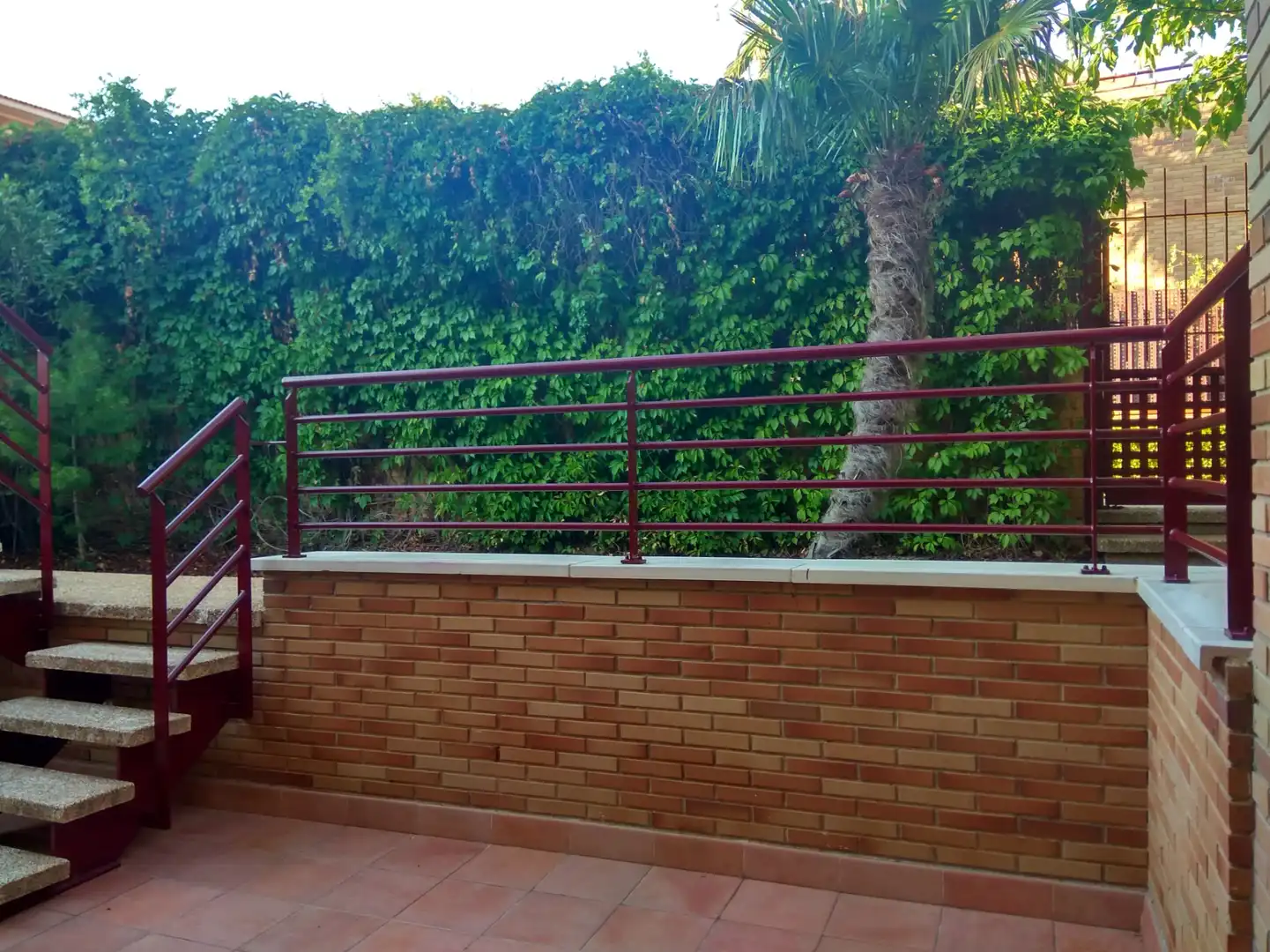 Terrace of Houses for sale in Zaragoza  with Air Conditioner, Private garden and Parquet flooring