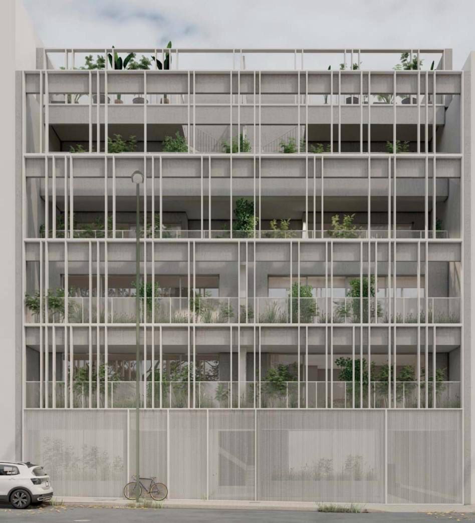 Exterior view of Flat for sale in Godella  with Air Conditioner, Furnished and Oven