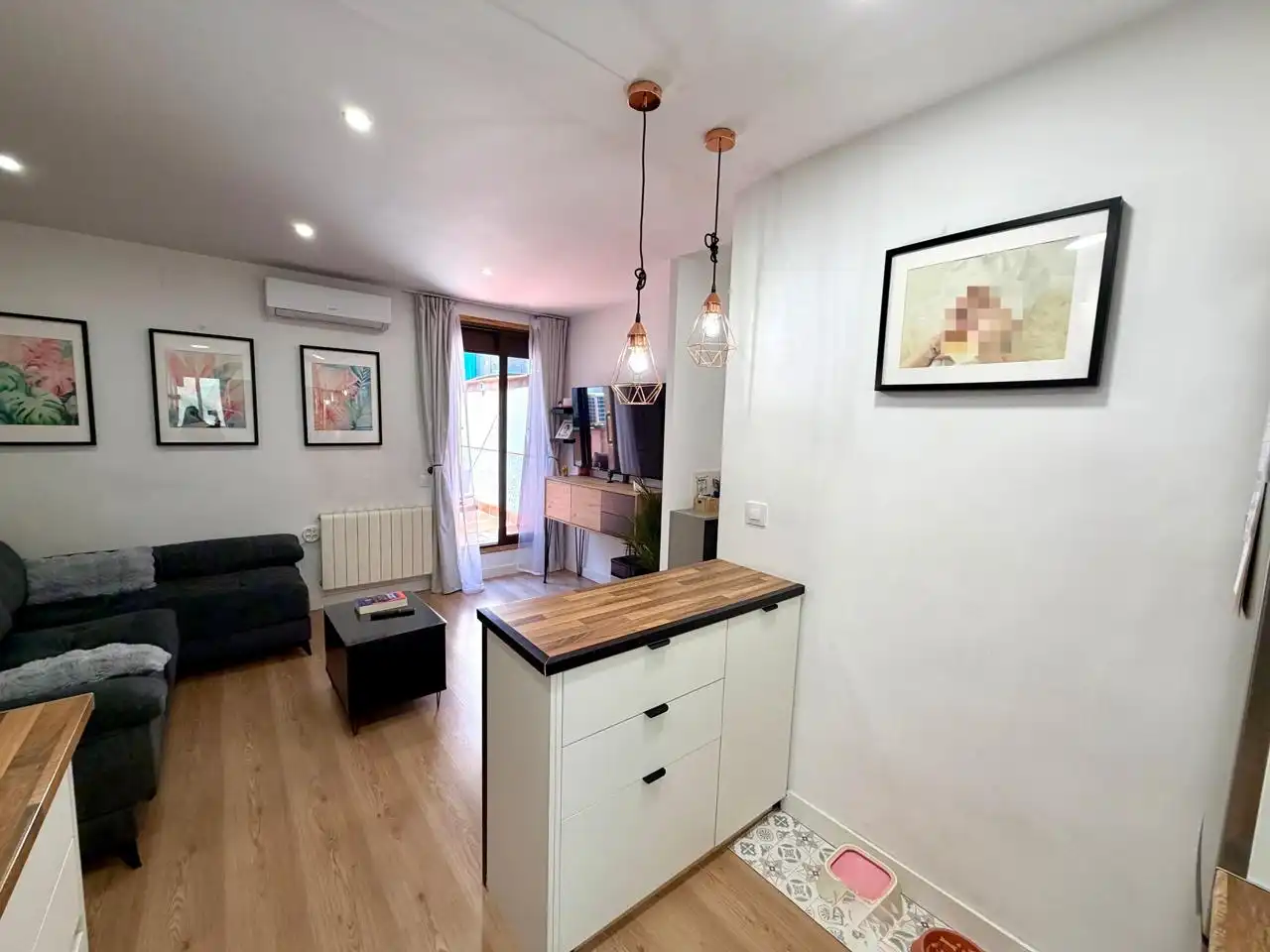 Kitchen of Attic for sale in Barcelona  with Air Conditioner, Heating and Parquet flooring