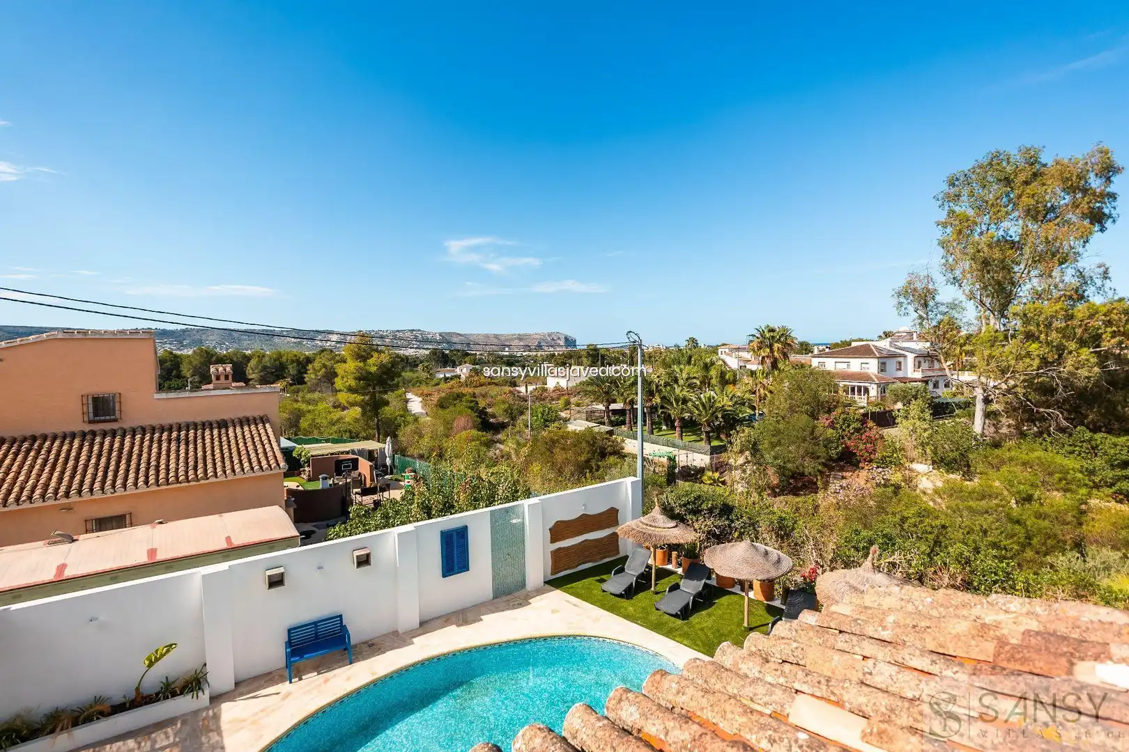 Swimming pool of Houses for sale in Jávea / Xàbia  with Storage room