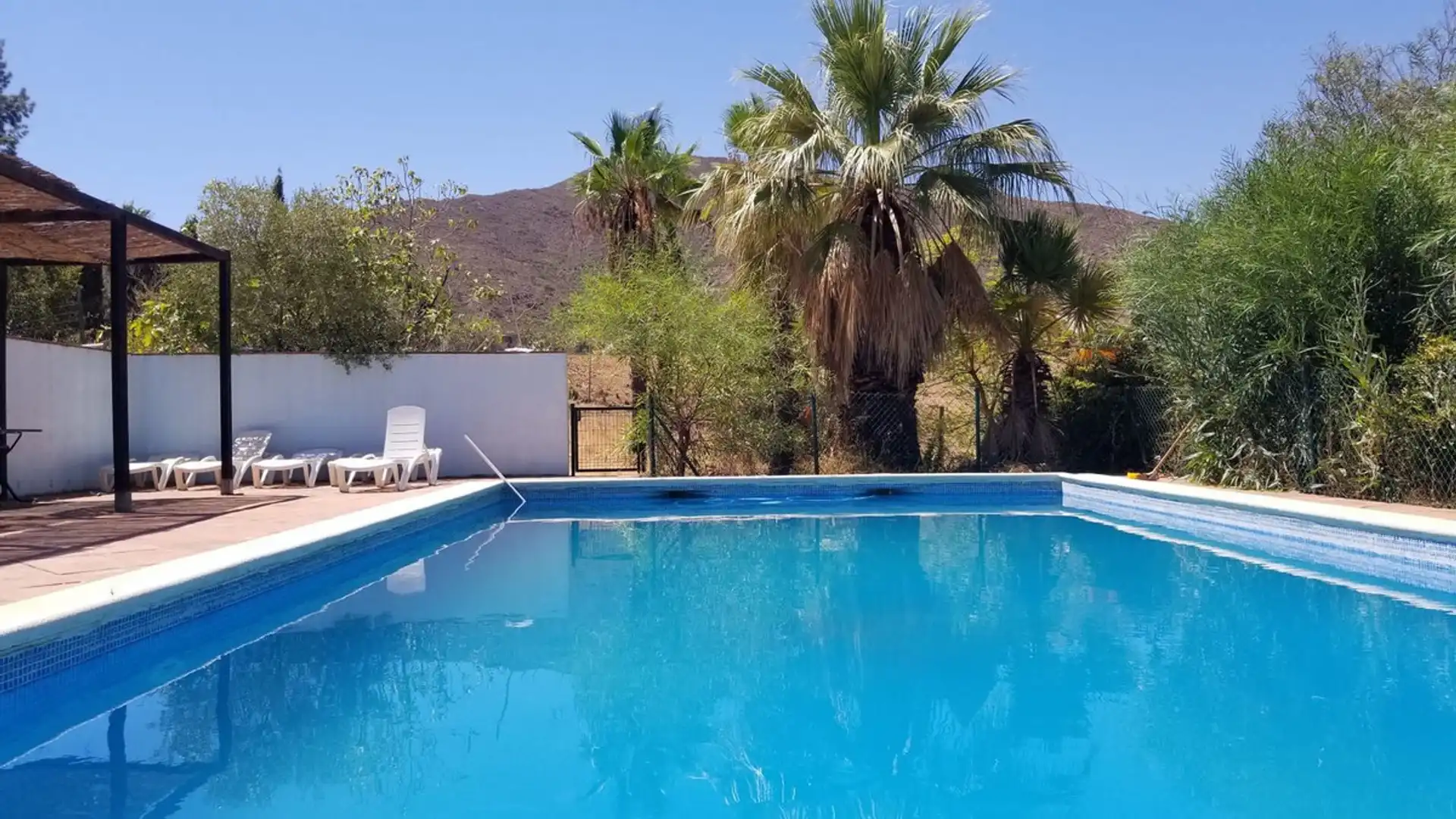 Swimming pool of Houses for sale in Mijas  with Air Conditioner, Private garden and Terrace