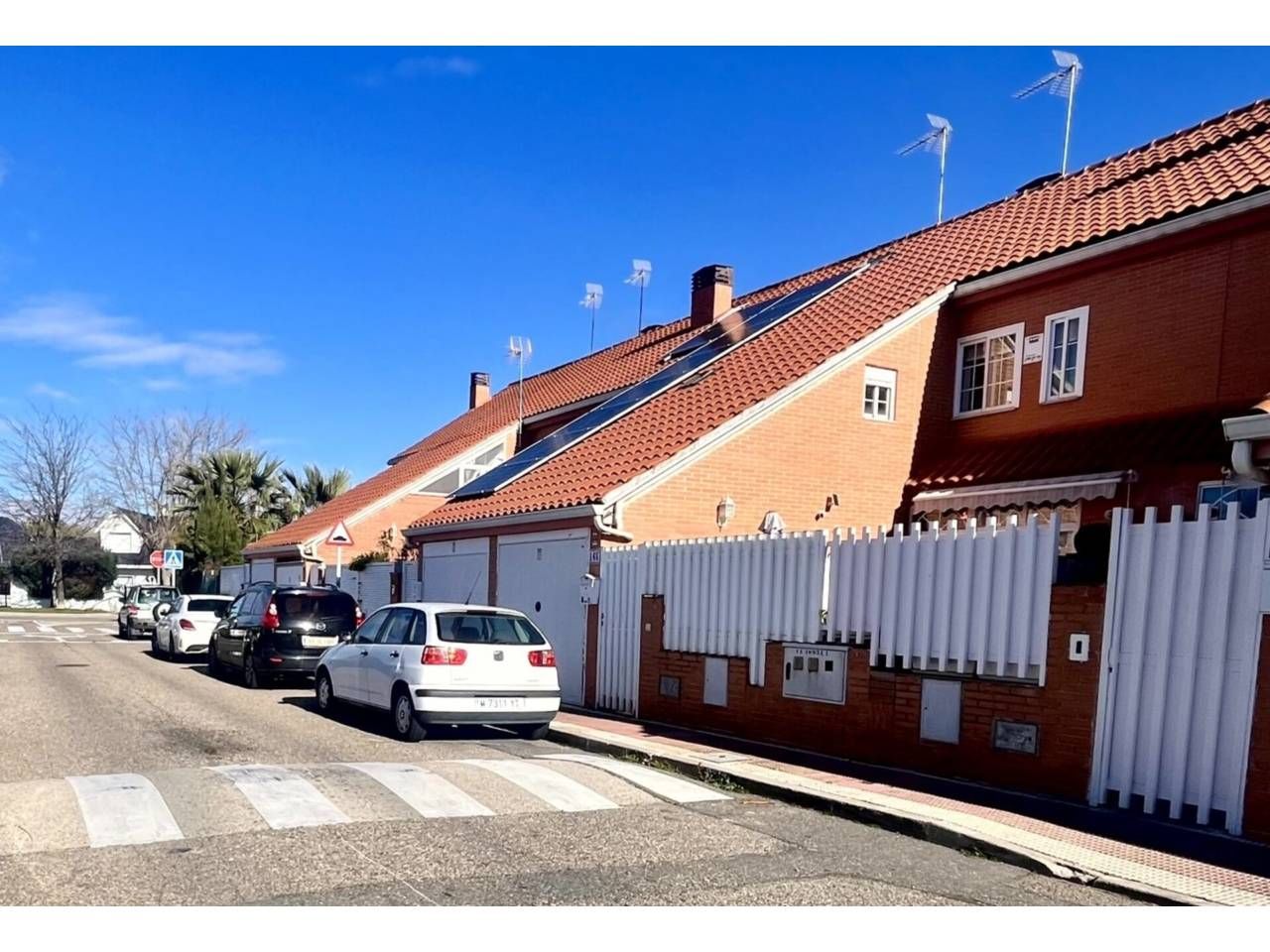 Exterior view of Single-family semi-detached for sale in Illescas  with Heating, Private garden and Community pool