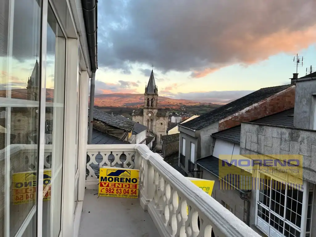 Vista exterior de Ático en venta en Sarria