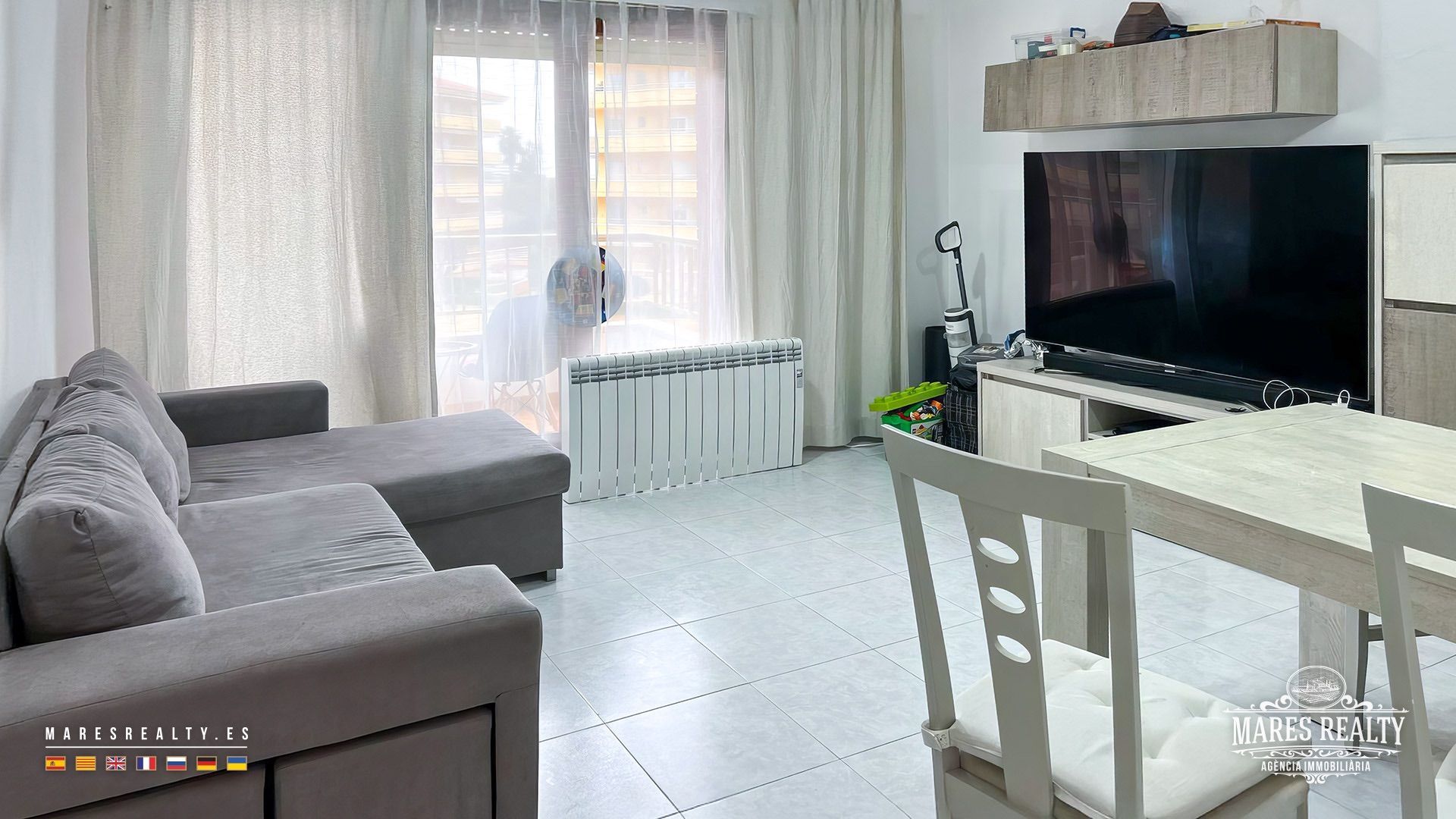 Sala d'estar de Pis en venda en Blanes amb Terrassa