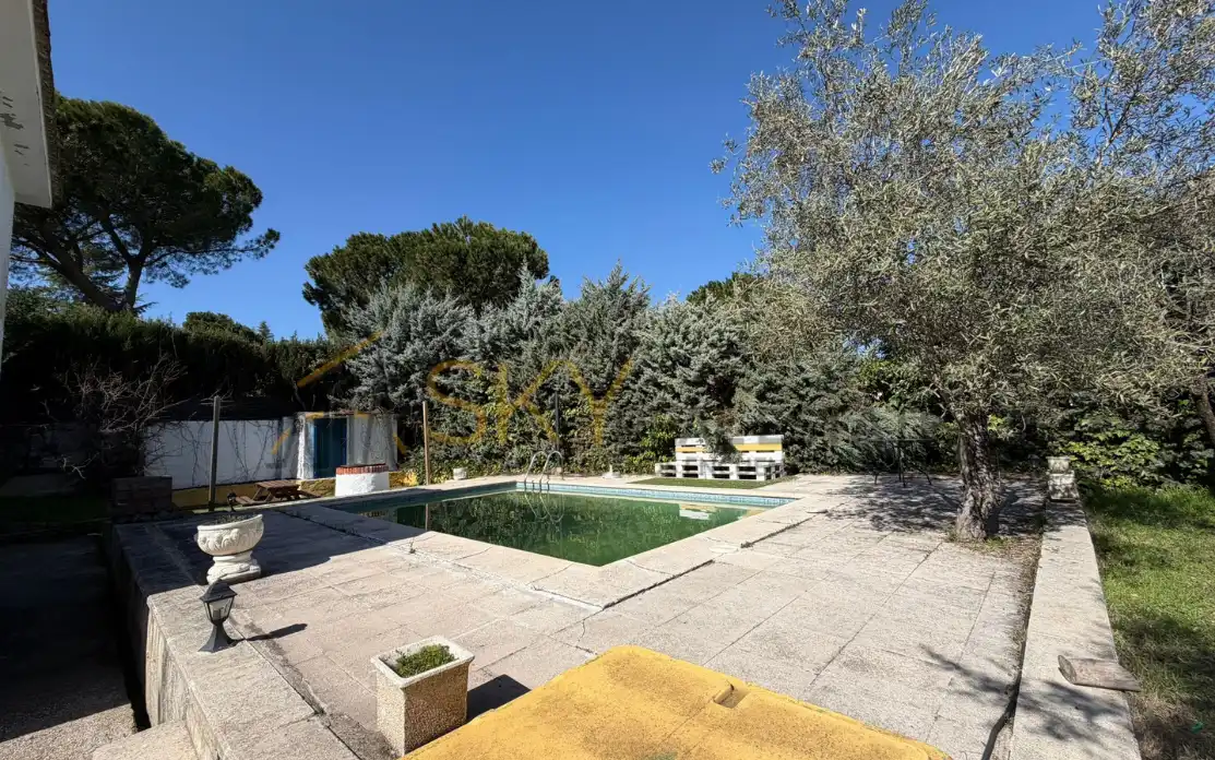 Garden of Houses for sale in Valdemorillo  with Private garden, Terrace and Swimming Pool