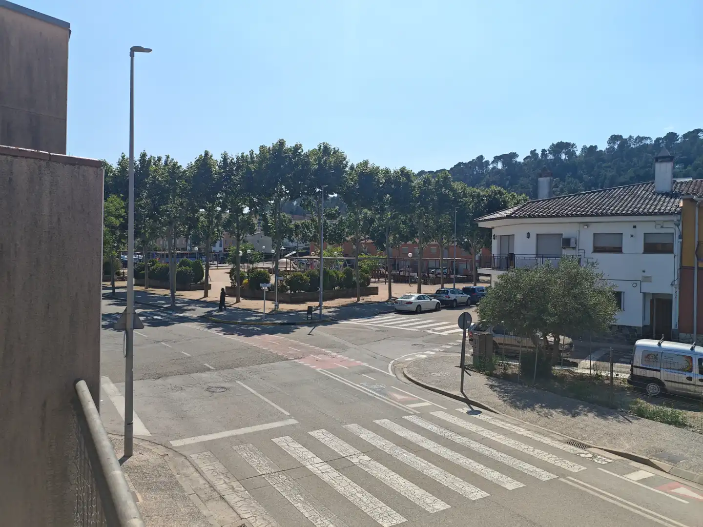 Vista exterior de Casa adosada de lloguer en Sarrià de Ter amb Aire condicionat, Calefacció i Jardí privat
