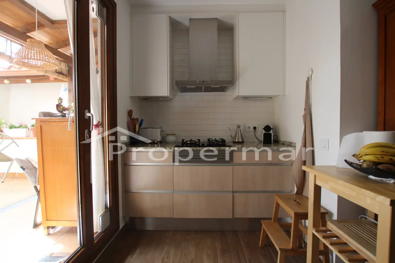 Kitchen of Ground floor for sale in Mataró  with Air Conditioner, Heating and Private garden
