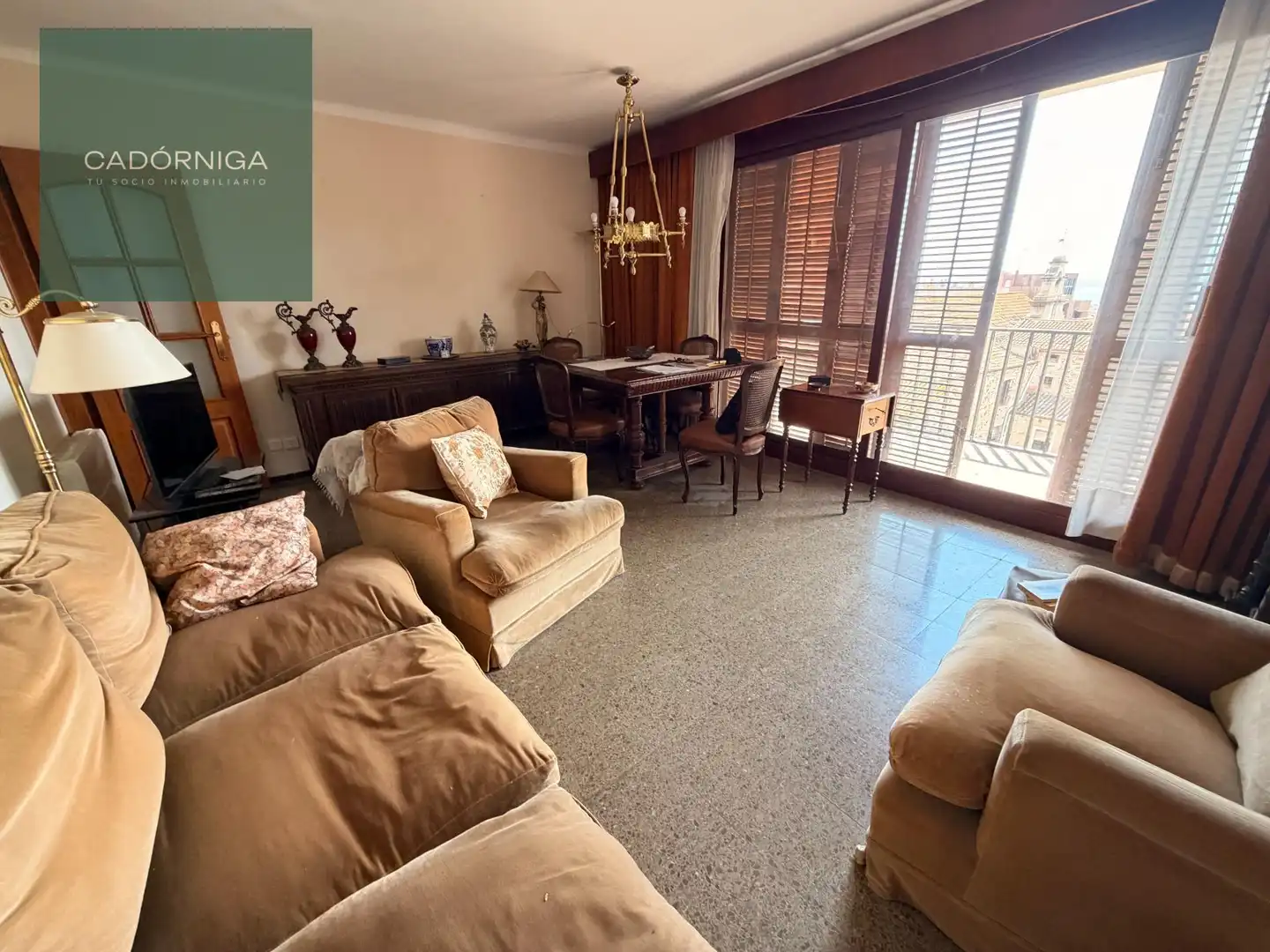 Sala de estar de Piso en venta en Mataró con Calefacción y Balcón