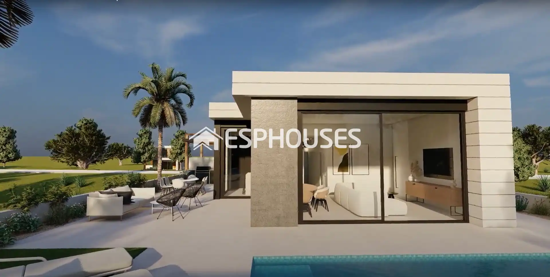Chalet con terraza en venta en El Pinar de Campoverde, imagen 4