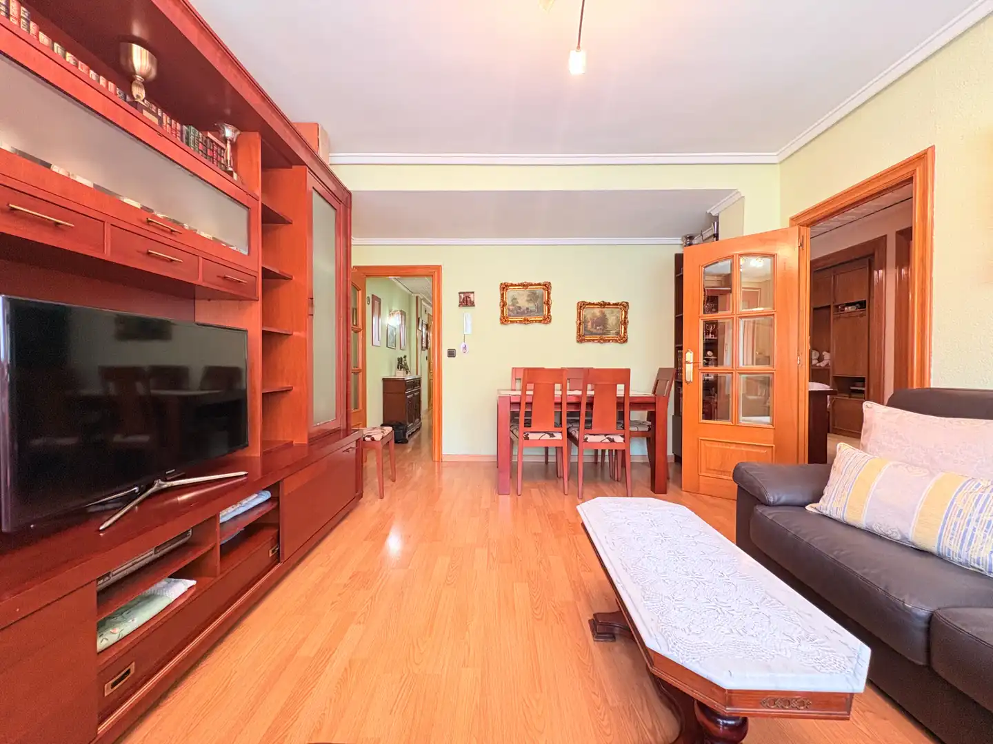 Sala de estar de Piso en venta en Zaragoza con Aire acondicionado, Calefacción y Terraza