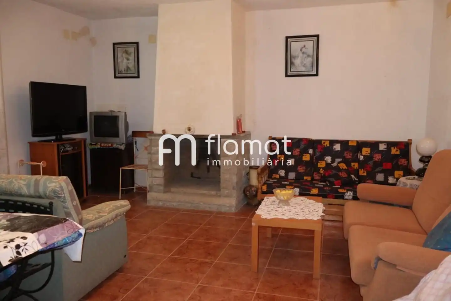 Sala d'estar de Casa o xalet en venda en Massanes amb Jardí privat i Terrassa