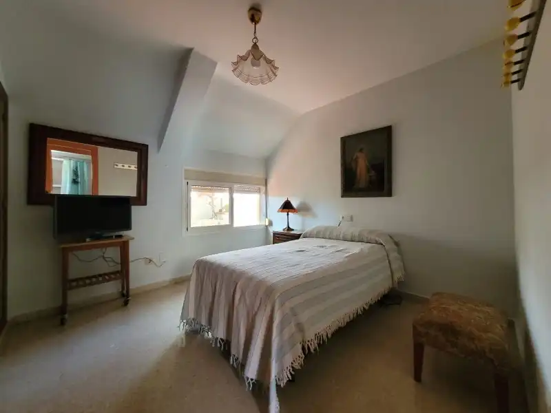 Schlafzimmer von Dachboden zum Verkauf in Málaga mit Klimaanlage, Heizung und Terrasse