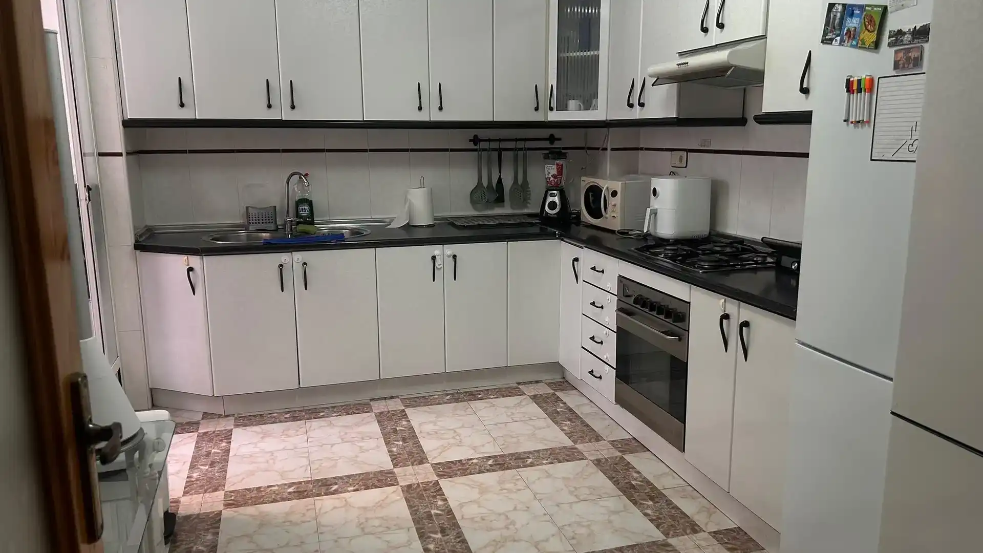 Kitchen of Flat for rent in Campos del Río  with Air Conditioner, Parquet flooring and Furnished