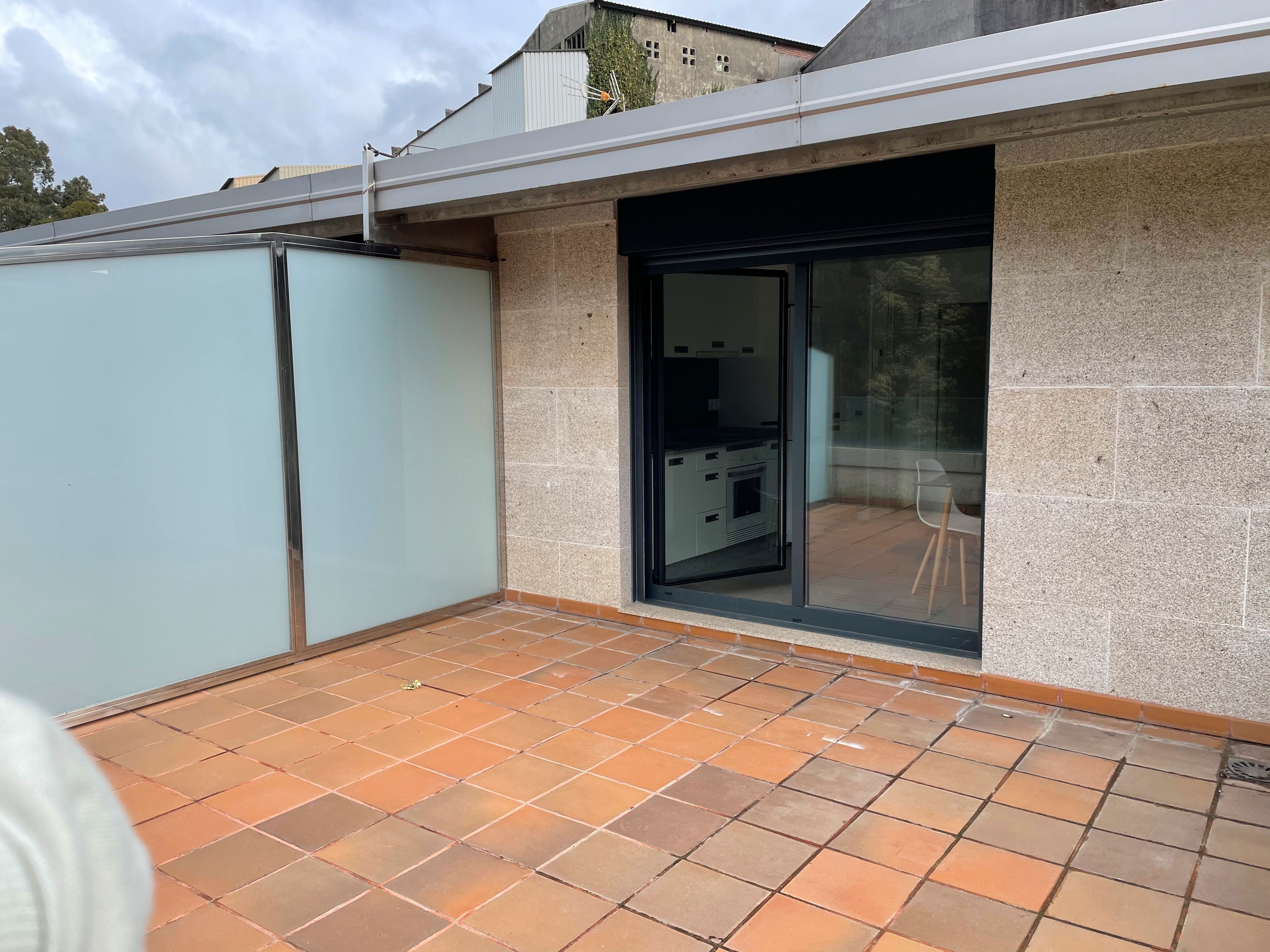 Terrace of Apartment to rent in Vigo   with Heating, Terrace and Storage room