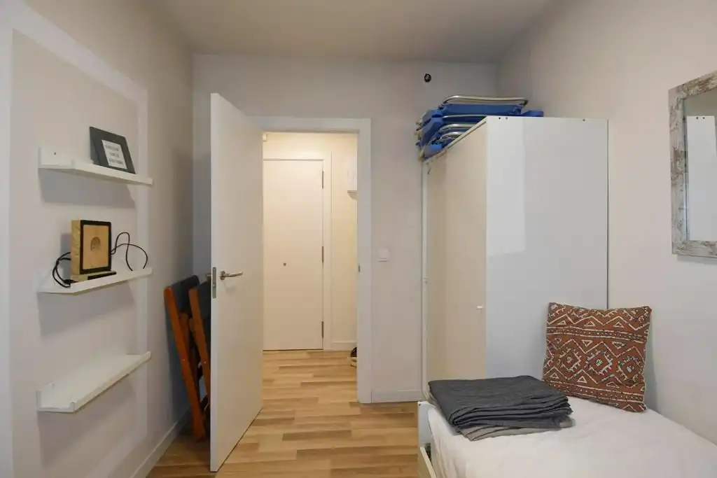 Bedroom of Flat for rent in Palamós  with Air Conditioner, Storage room and Furnished