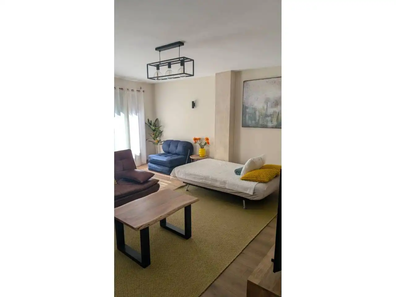 Sala de estar de Piso en venta en León Capital  con Calefacción, Parquet y Trastero