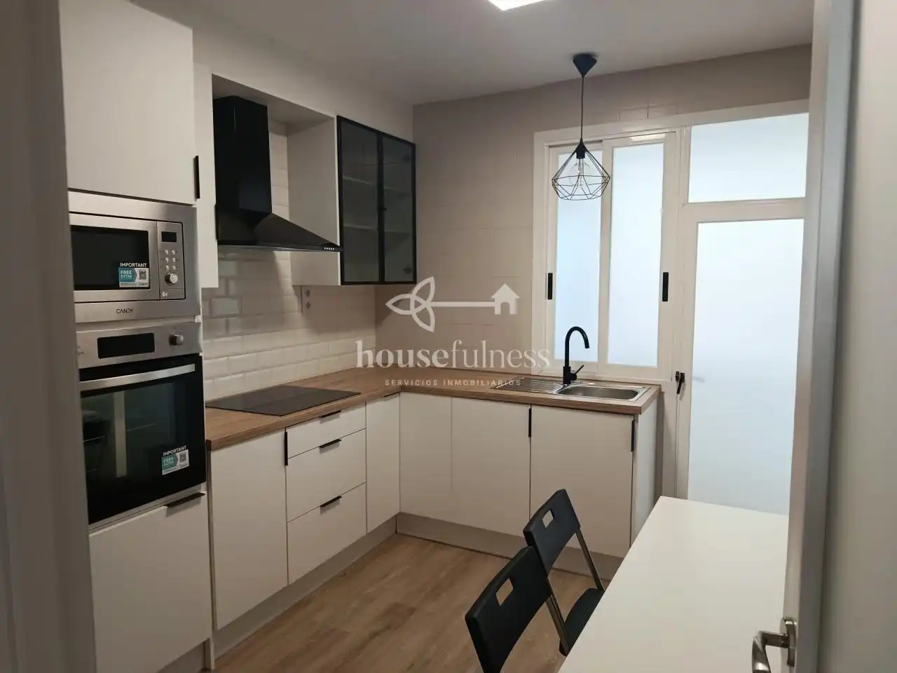 Cocina de Piso de alquiler en Ferrol con Calefacción, Terraza y Amueblado