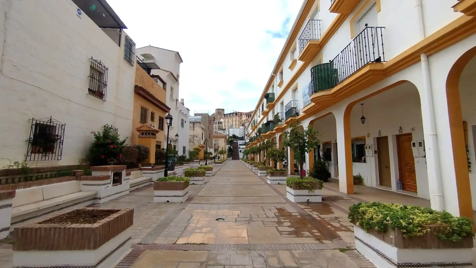 Vista exterior de Piso en venta en Torremolinos con Aire acondicionado y Calefacción