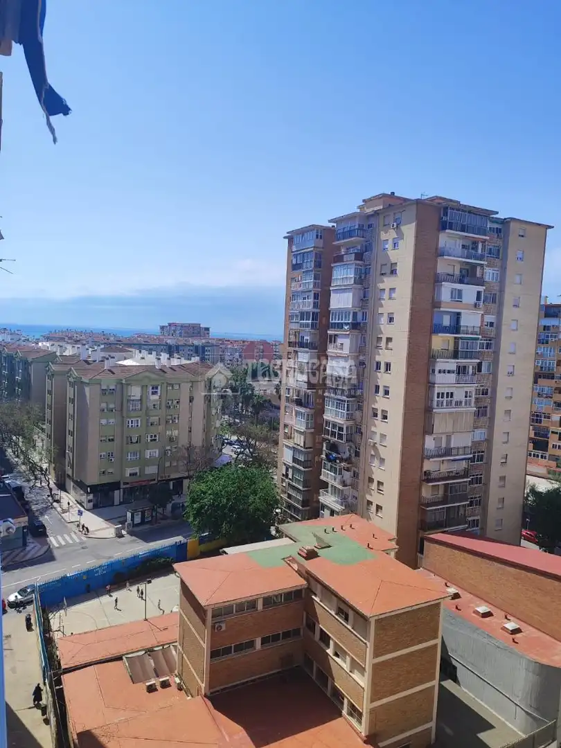Vista exterior de Piso en venta en Málaga