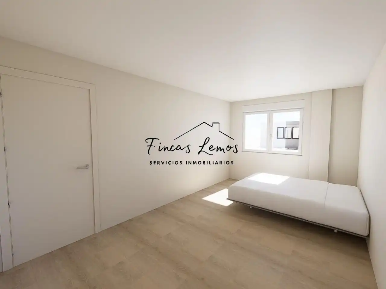 Bedroom of Flat for sale in Carballo  with Heating and Furnished