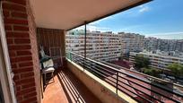 Balcony of Flat for sale in  Madrid Capital  with Parquet flooring, Terrace and Storage room
