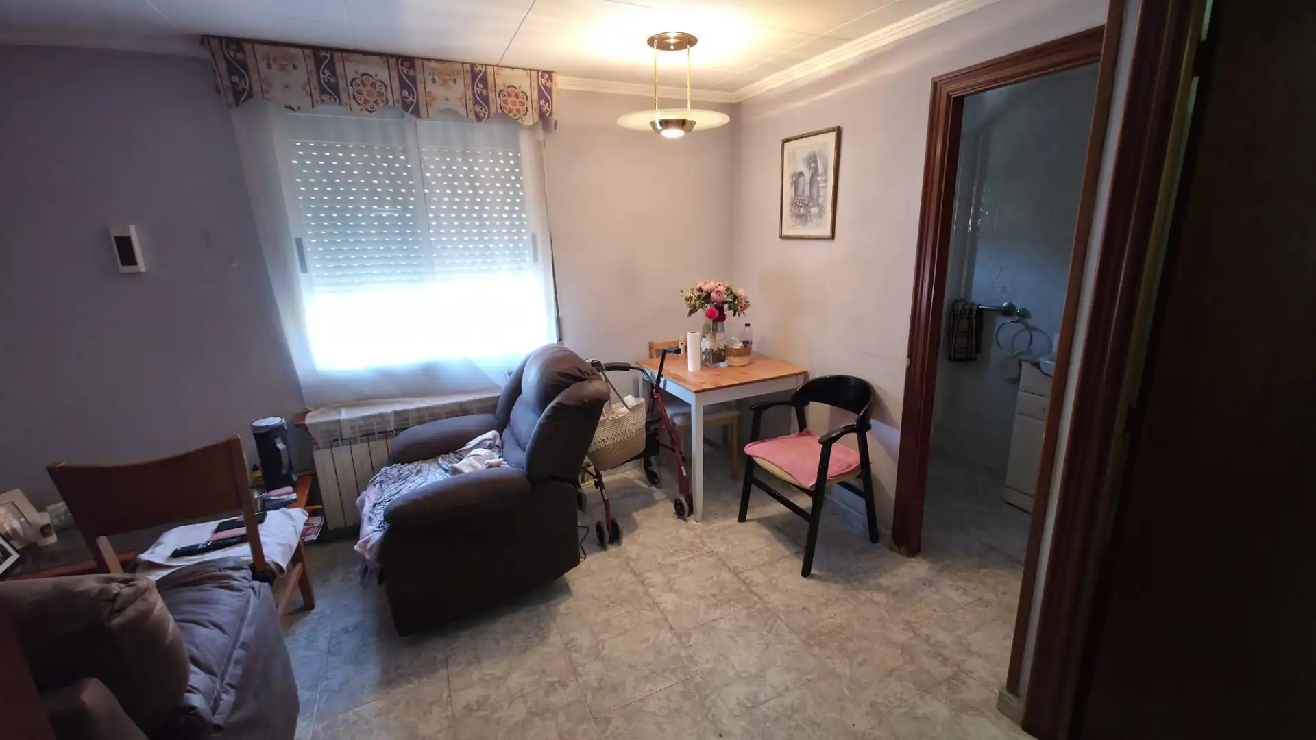 Sala de estar de Piso en venta en Lleida con Amueblado