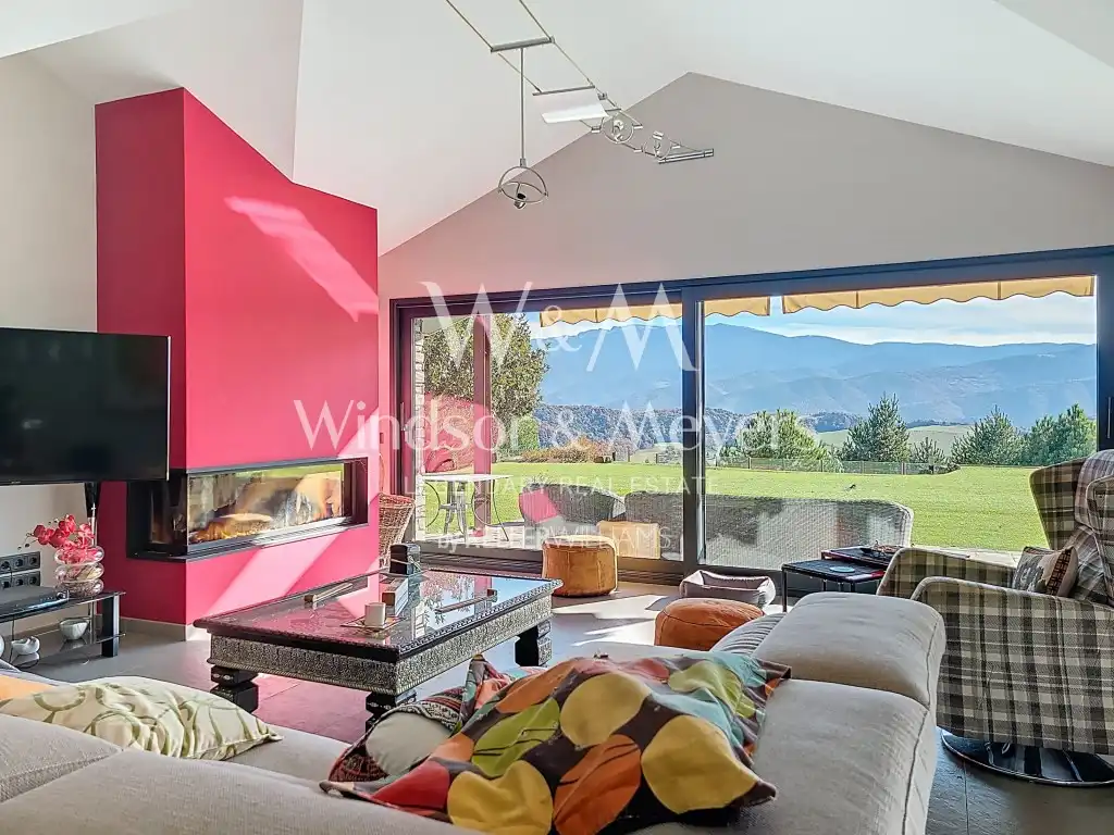 Sala de estar de Casa o chalet en venta en Montferrer i Castellbò con Calefacción, Amueblado y Horno