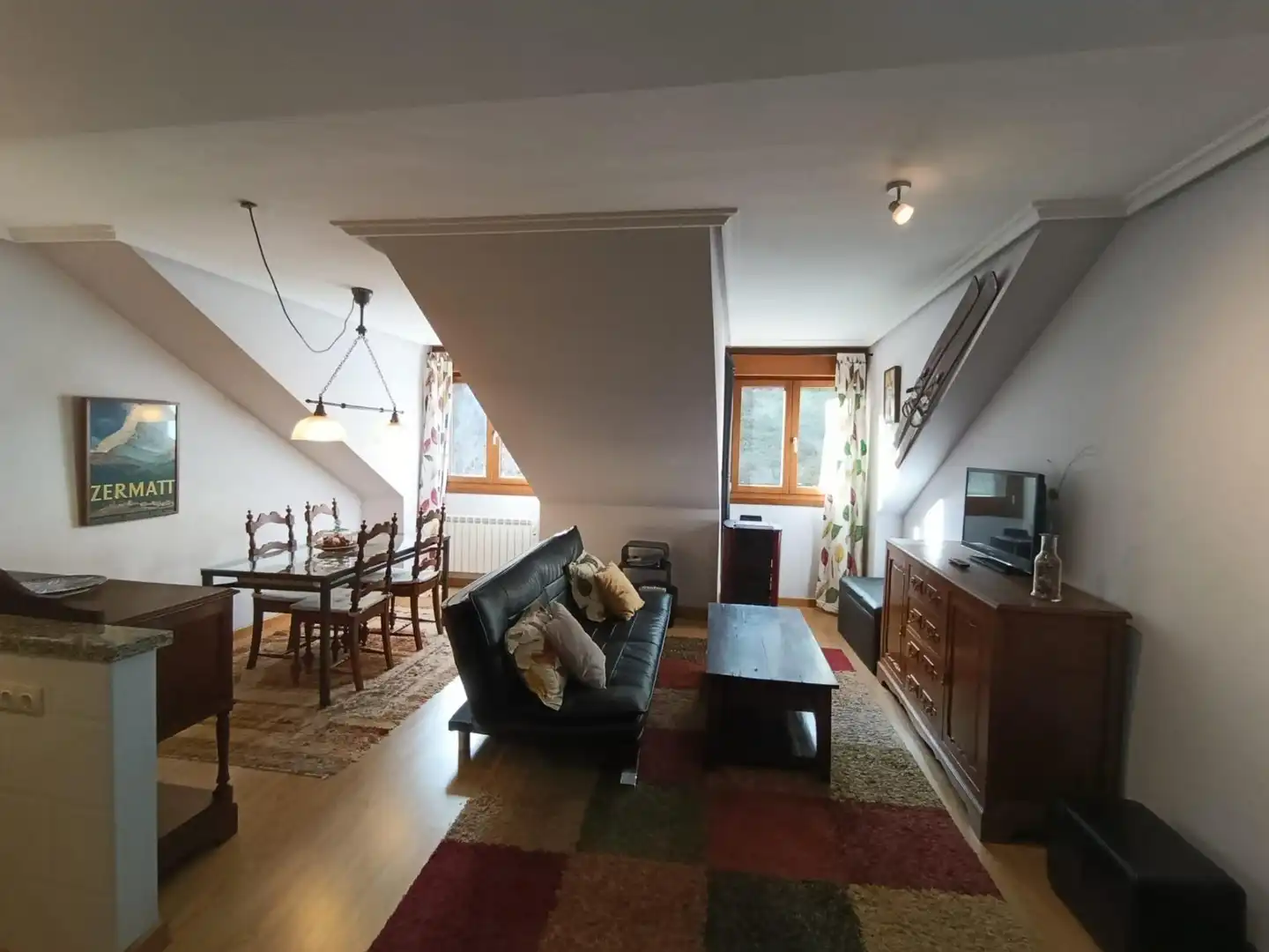 Living room of Apartments for sale in Aller  with Furnished