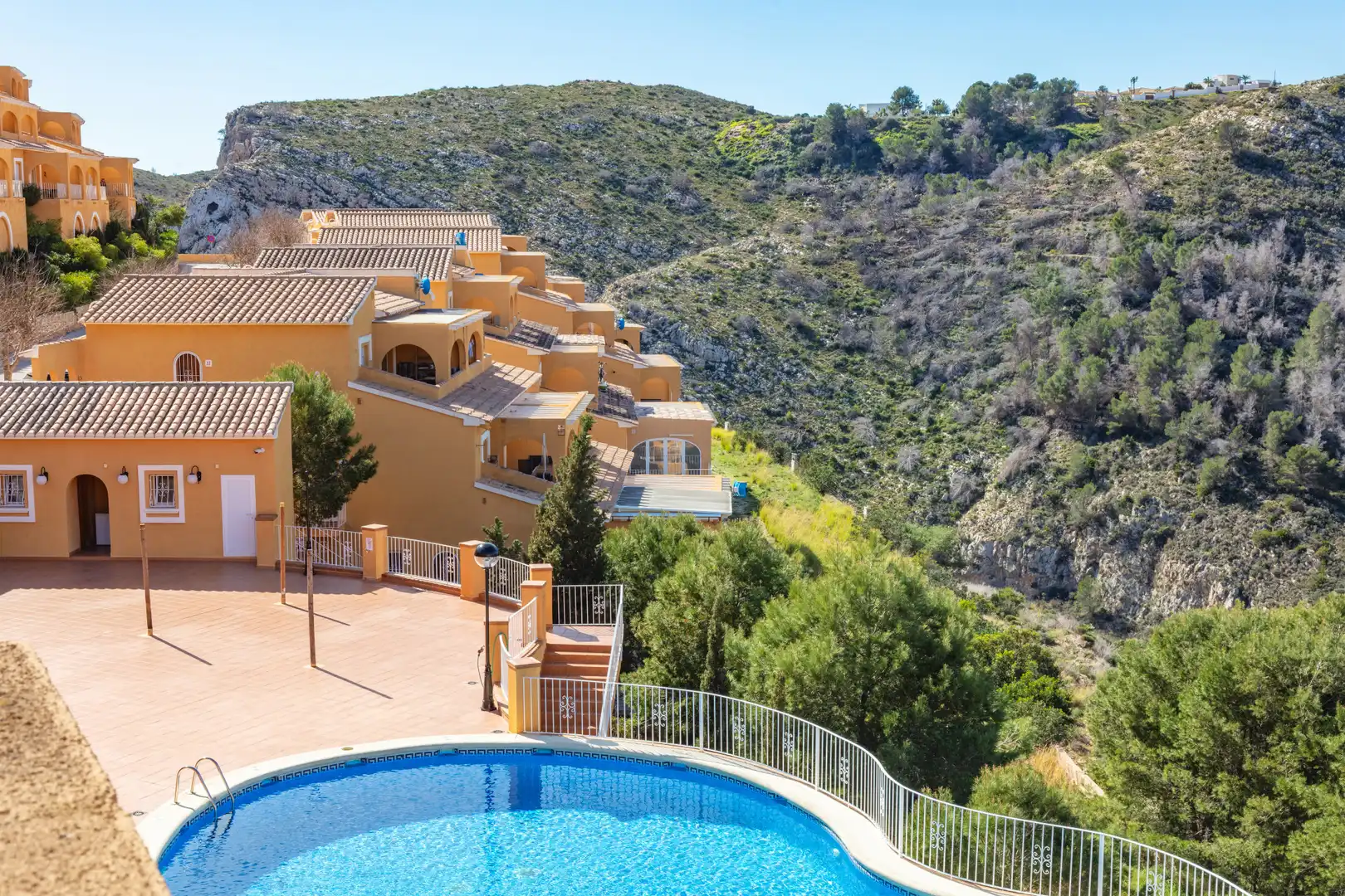 Swimming pool of Apartments for sale in Benitachell / El Poble Nou de Benitatxell  with Air Conditioner, Terrace and Swimming Pool