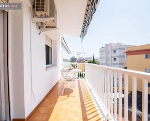 Balcony of Flat to rent in Vilanova i la Geltrú  with Air Conditioner and Balcony