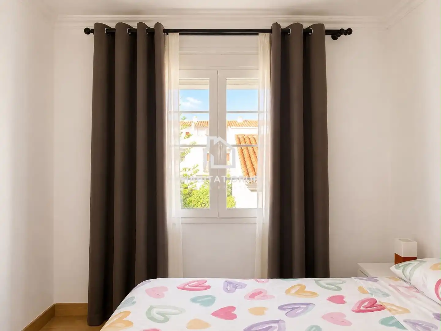 Bedroom of Flat for sale in Es Castell  with Air Conditioner and Terrace