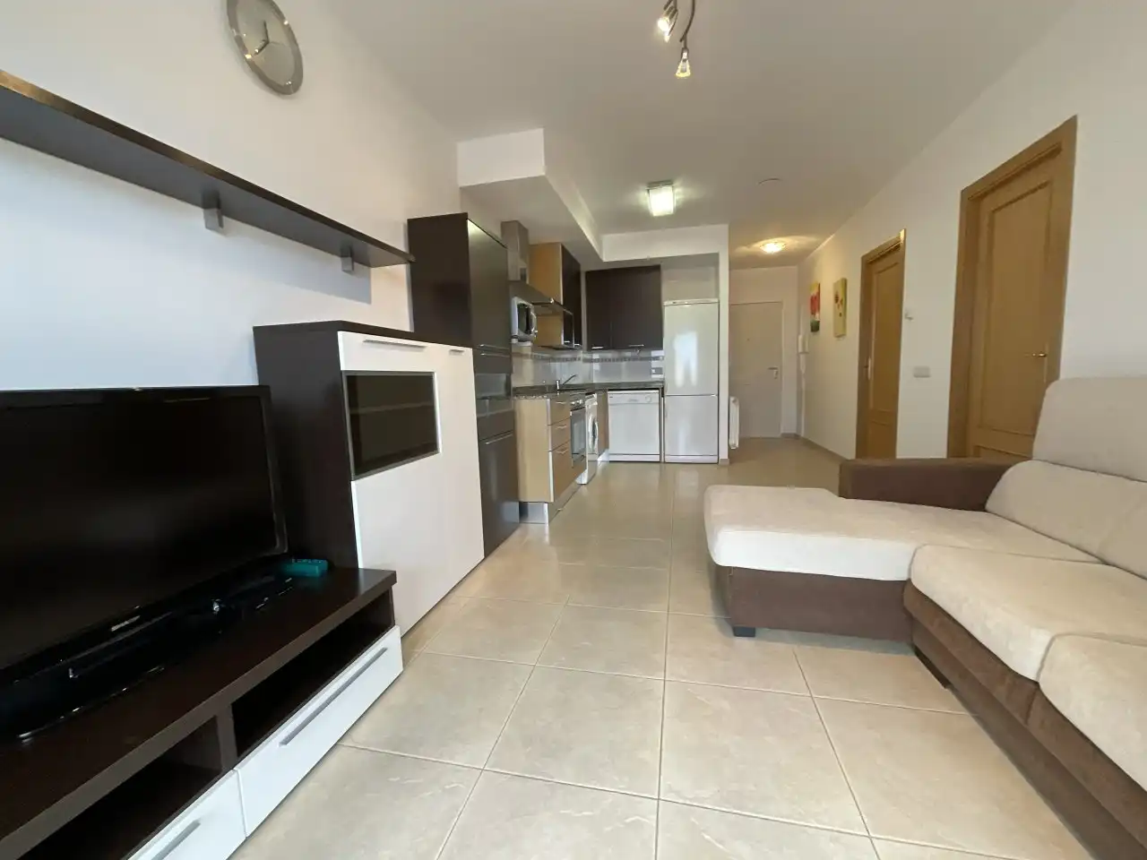 Küche von Wohnung zum Verkauf in Alesanco mit Heizung, Möbliert und Balkon