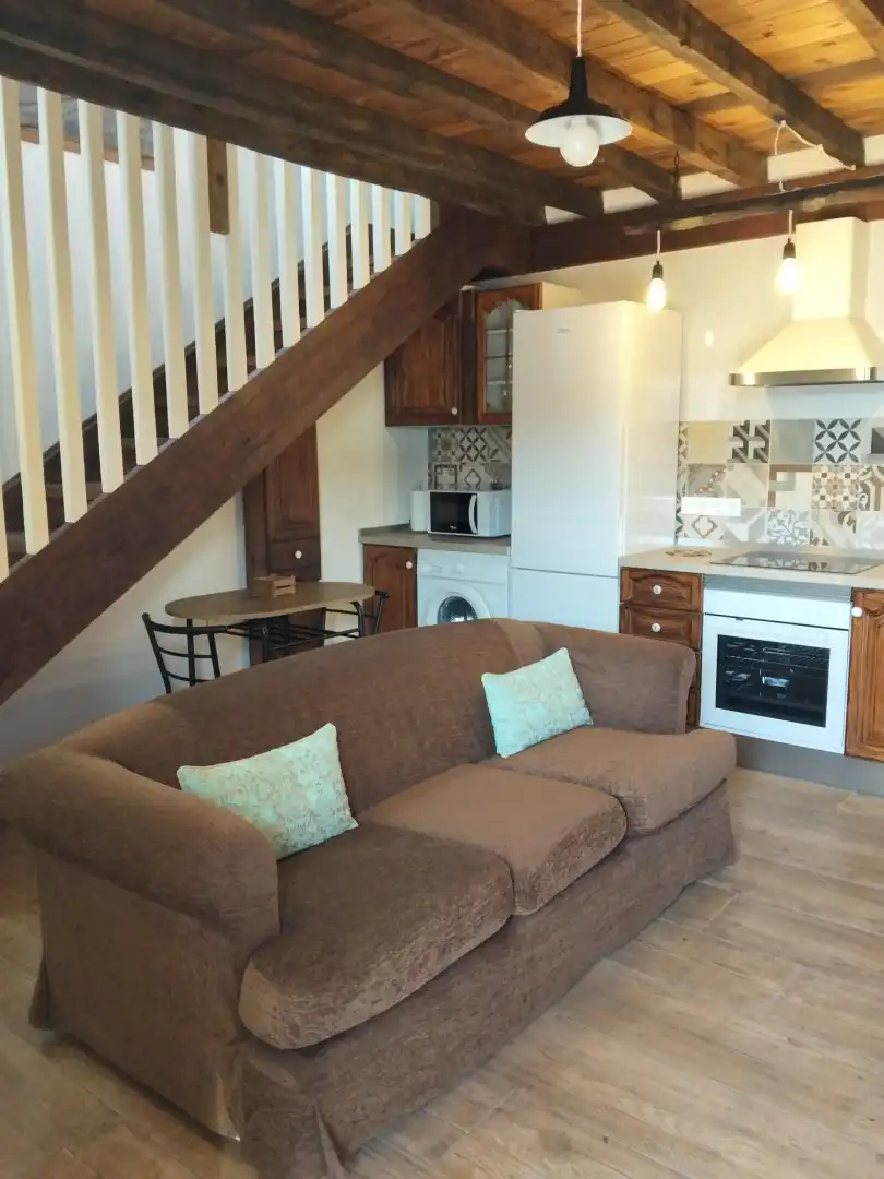 Living room of Houses for rent in Fasnia  with Terrace, Furnished and Oven